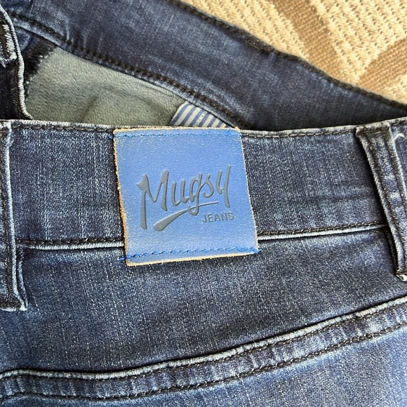 Mugsy Classic Jeans STUDIO BLUES Jeans - Blue, 32x28 Men's Dark Blue Jeans - Picture 9 of 16